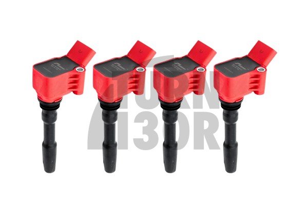 Bobinas de encendido rojas para S3 8V / S3 8Y / Golf 7 GTI / Golf 8 R / Leon 3 Cupra Racingline